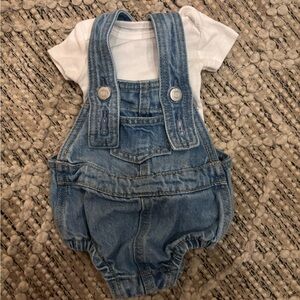 Old Navy Denim Blue Kids Overalls